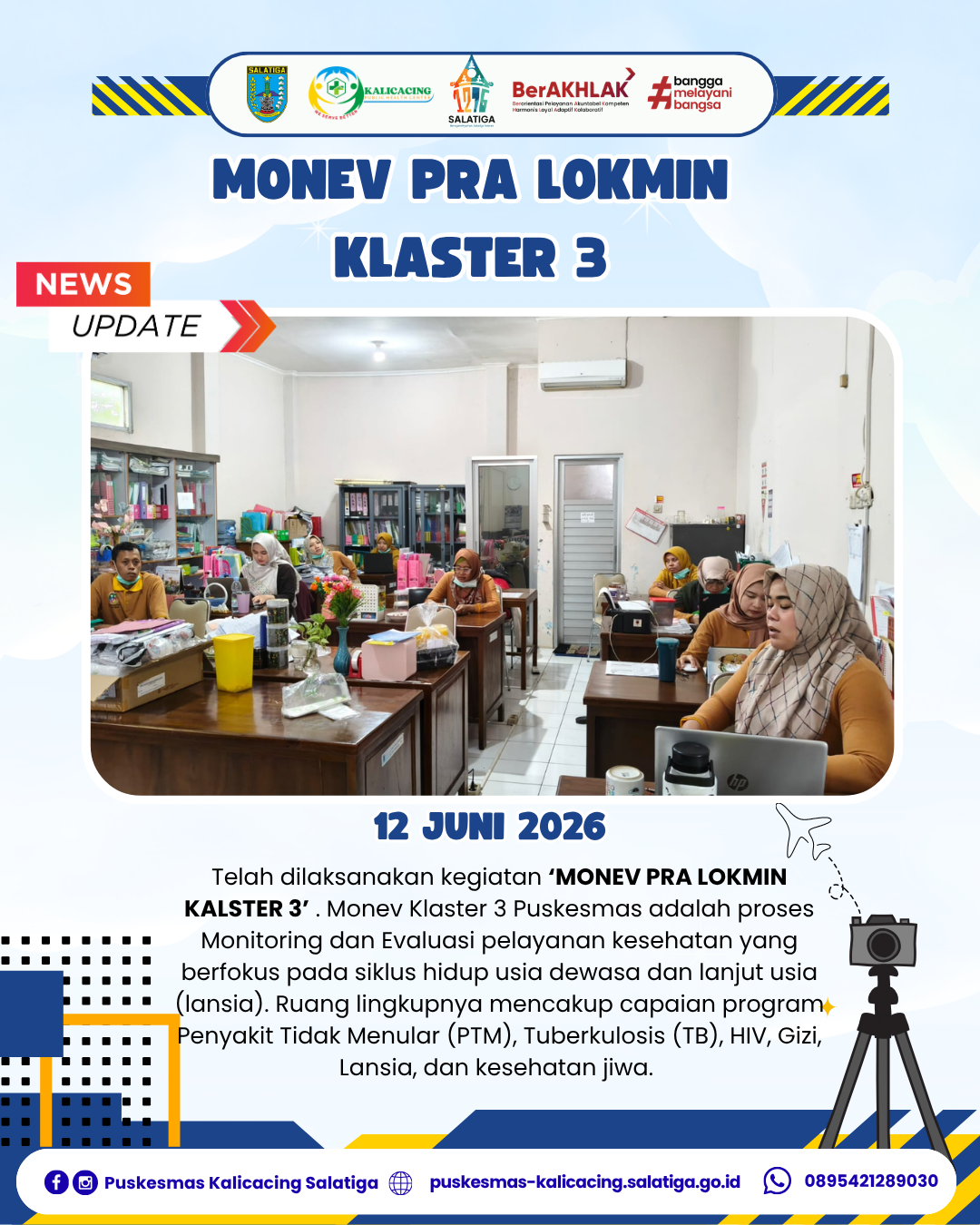 MONEV PRA LOKMIN KLASTER 3