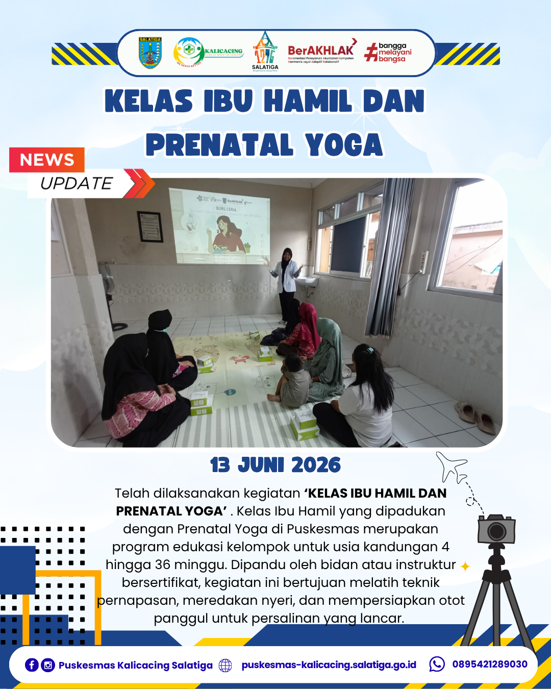 KELAS IBU HAMIL DAN PRANATAL YOGA