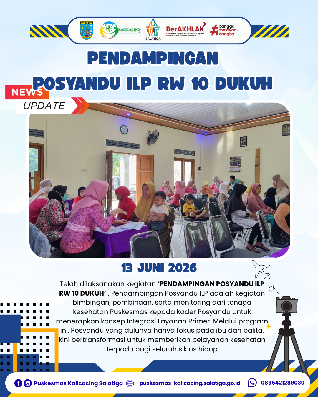 PENDAMPINGAN POSYANDU ILP RW 10 DUKUH