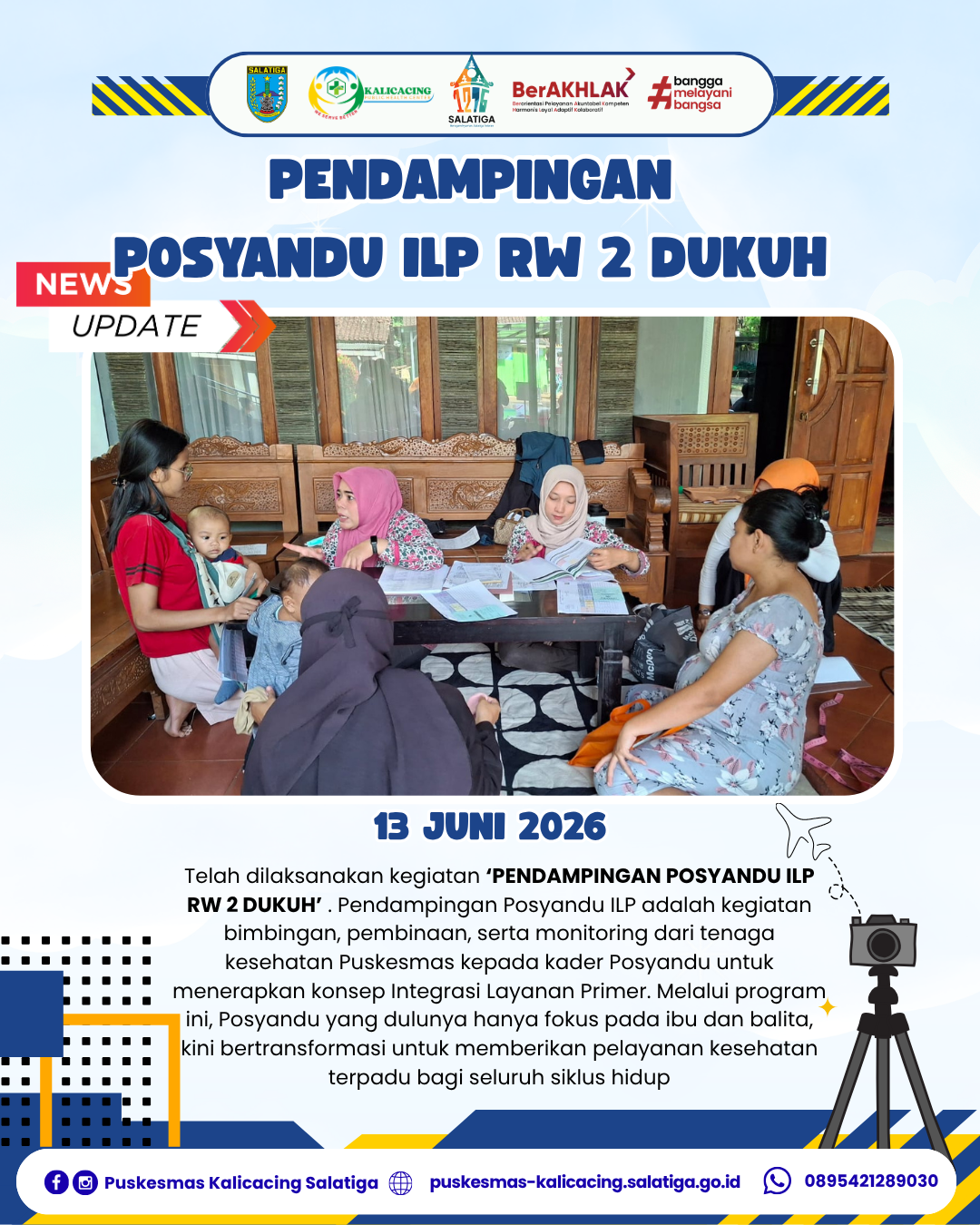 PENDAMPINGAN POSYANDU ILP RW 2 DUKUH